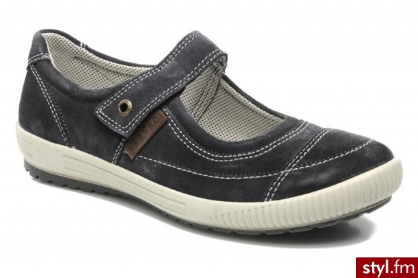 LEGERO BALERINKI MILANE (Niebieski) - Balerinki Buty Moda