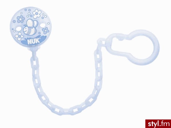 Nuk Łańcuszek Do Smoczków Uspokajających Nuk Baby Blue 750590 - Łańcuszki Biżuteria Moda