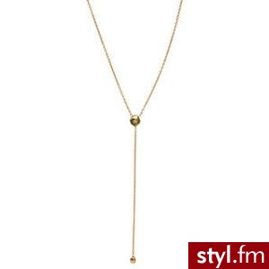 Natasha Collis 18K Yellow Gold Necklace with Drop - Polyvore. Pobrano ze strony: http://www.polyvore.com/natasha_collis_18k_yellow_gold/thing?id=18161083 - Pozostałe Dodatki Moda