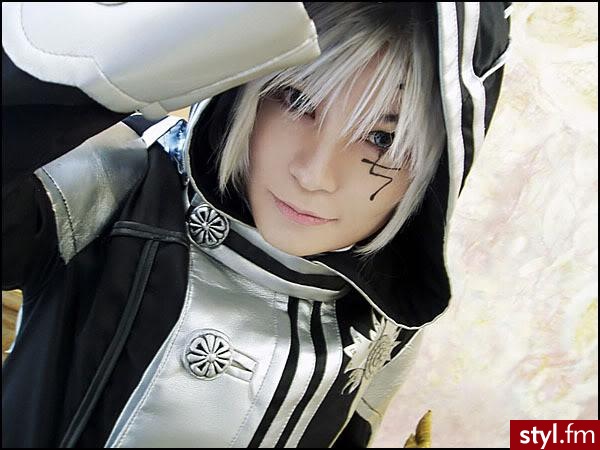 Allen-kun - D.gray-man. Cosplay allena... boski <3 - Średnie Fryzury