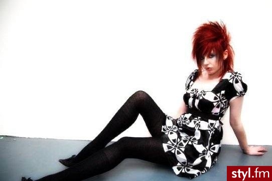 EMO Alternatywne Średnie Fryzury