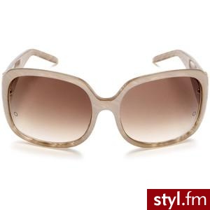 Mont Blanc Women's MB221 Oversized Sunglasses - Polyvore. Pobrano ze strony: http://www.polyvore.com/mont_blanc_womens_mb221_oversized/thing?id=19379651 - Pozostałe Dodatki Moda