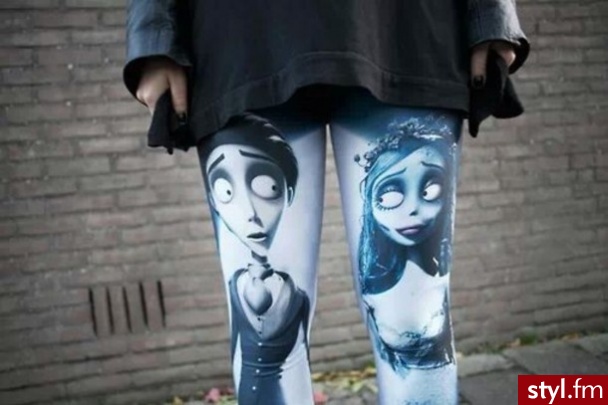 Leginsy Spodnie Moda