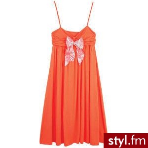 Orange Orphee Jersey Dress - Pozostałe Ciuchy Moda