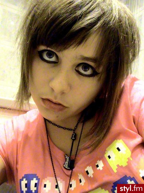 EMO Alternatywne Średnie Fryzury