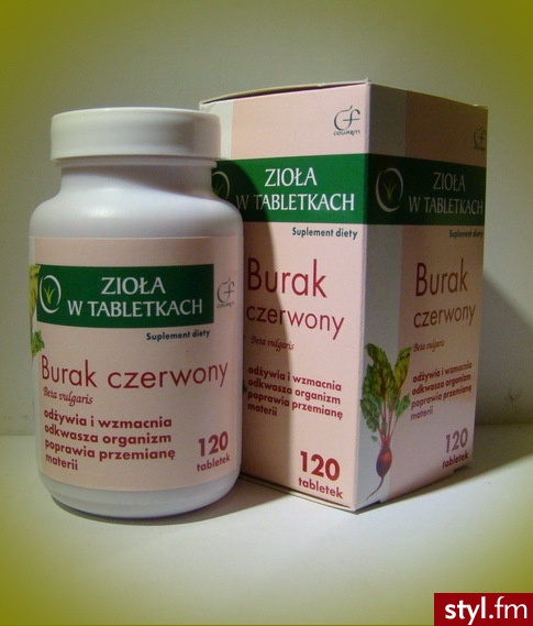 COLFARM BURAK Czerwony x 120 tabl. COLFARM - Bransoletki Biżuteria Moda