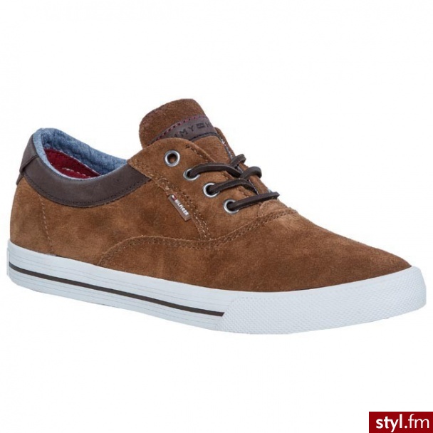 TOMMY HILFIGER Półbuty Will 7A FM56815305 606 Brązowy - Półbuty Buty Moda