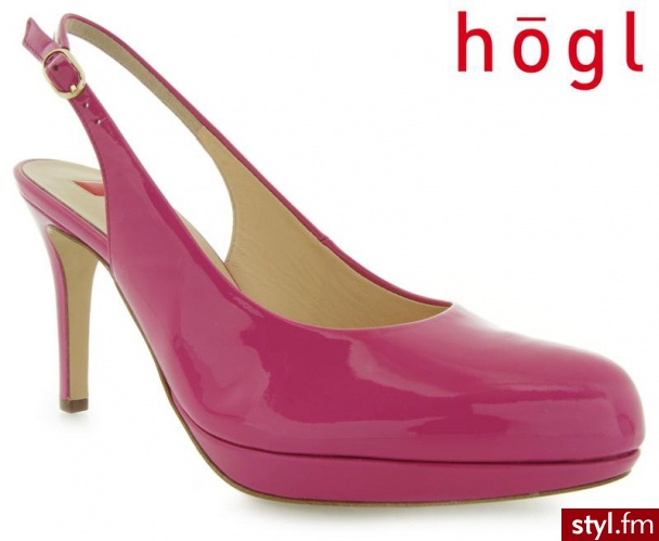 Hogl 8104 PINK - Czółenka Buty Moda