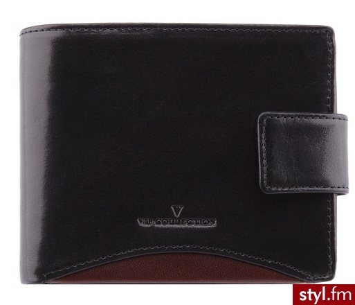 VIP COLLECTION PORTFEL (V05-01-299-14) czarny - Portfele i etui Dodatki Moda