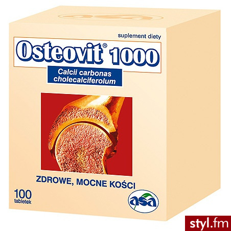 Asa Osteovit 1000 X 100 tabl - Bransoletki Biżuteria Moda