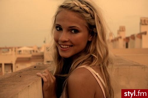 Blond Warkocze Kręcone Na co dzień Długie Fryzury