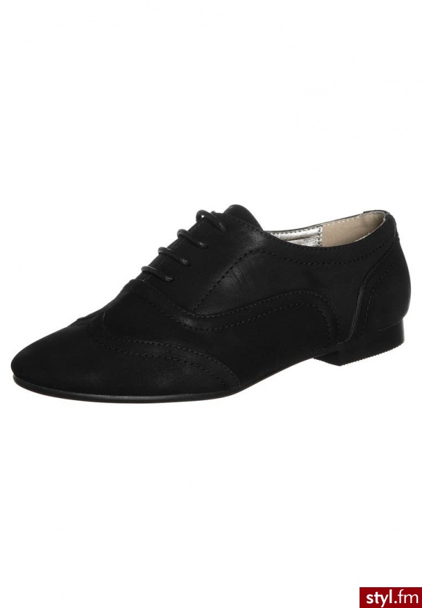 Anna Field Oksfordki czarny 1460-2 - Pozostałe Buty Moda