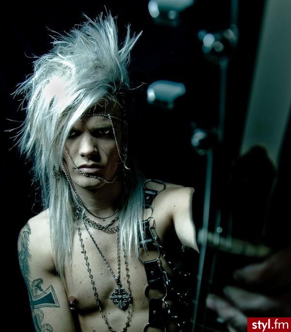 simon cruz - Punk Rock Alternatywne Średnie Fryzury