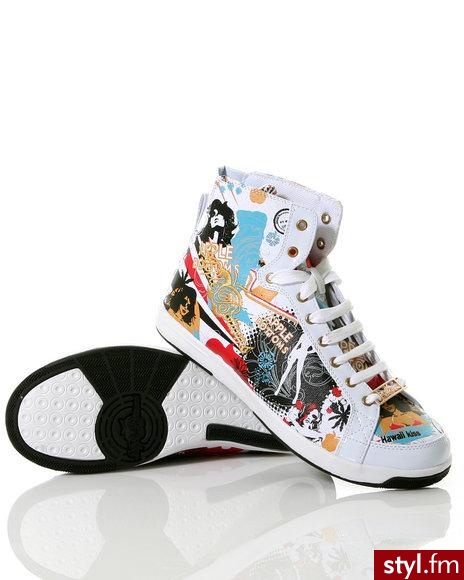 apple bottoms luna bon voyage high top - Pozostałe Buty Moda