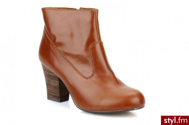 Friis &amp; company PÓŁBUTY I BOTKI AYSE BY FRIIS &AMP; COMPANY (Brązowy) - Botki Buty Moda