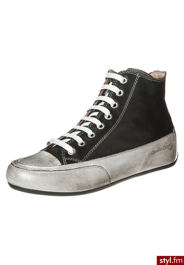 Candice Cooper Botki Na Koturnie Czarny - Botki Buty Moda