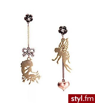 'wróżkowe' kolczyki od Betsey Johnson - 50$ - Pozostałe Dodatki Moda