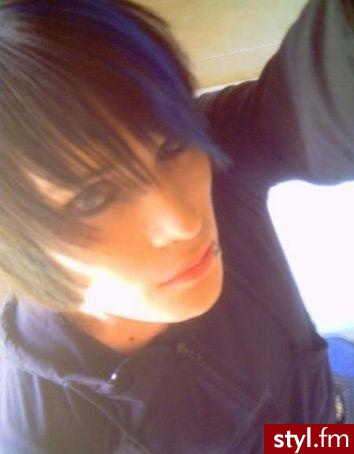 EMO Alternatywne Średnie Fryzury