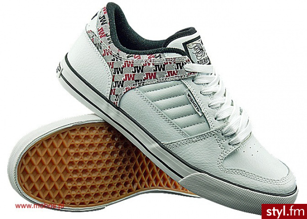 Wishot Buty sportowe Skate męskie WI-11-031-D roz. 41-45 - kolor D Biały - Pozostałe Buty Moda