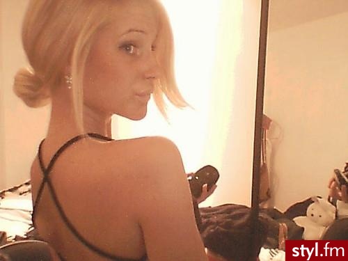 Blond Kok Proste z grzywką Na co dzień Średnie Fryzury