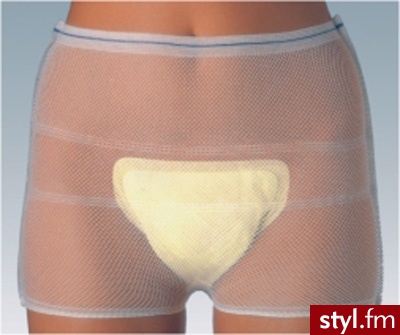 Majtki Poporodowe Wielorazowe Hartmann "L" 3 Sztuki - Majtki Bielizna Moda