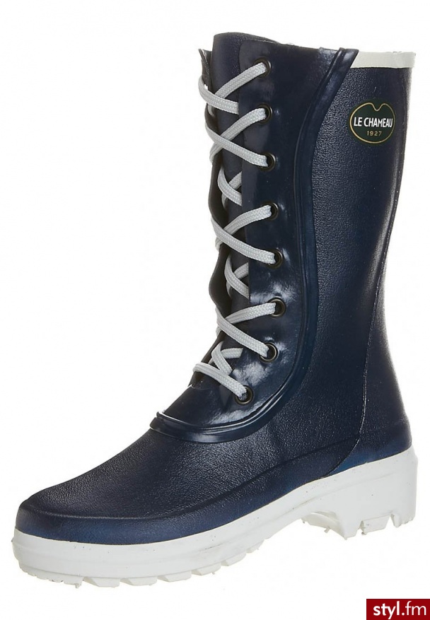 Le Chameau SAIGA Kalosze niebieski - Kalosze Buty Moda