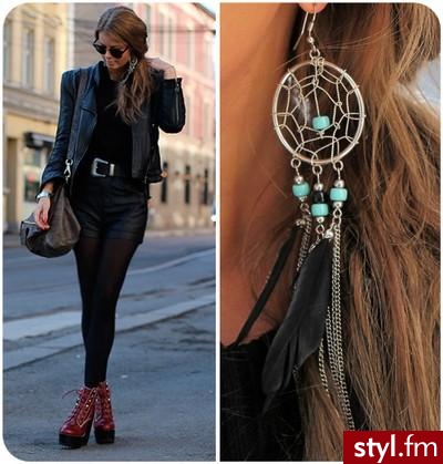 Kolczyki Biżuteria Moda