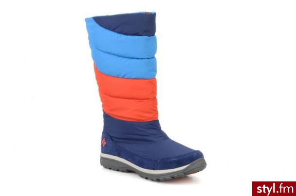 Columbia PÓŁBUTY I BOTKI POWDER DOWN W BY (MULTIKOLOR) (Multikolor) - Botki Buty Moda