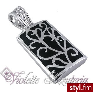 Violette Srebrna zawieszka B1493 925 - Wisiorki Biżuteria Moda