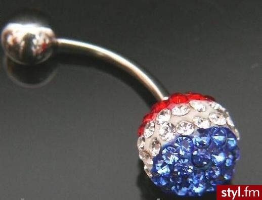 kolczyki do pępka - Pozostałe Dodatki Moda