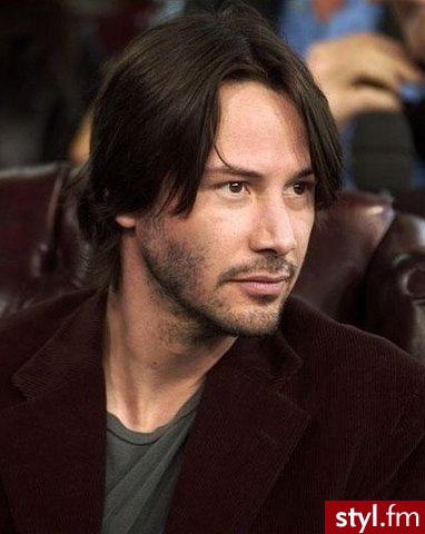 Keanu Reeves. Keanu Reeves - Średnie Męskie Fryzury