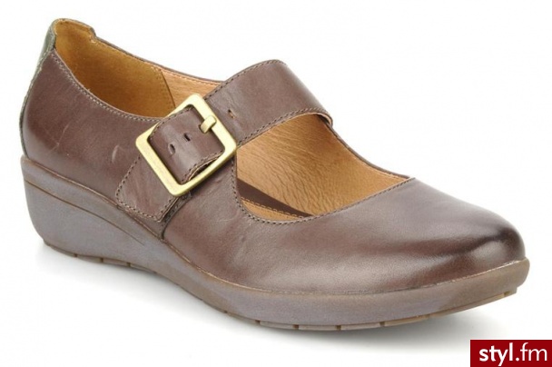 Clarks BALERINKI FRESCO SONG BY CLARKS (Brązowy) - Balerinki Buty Moda