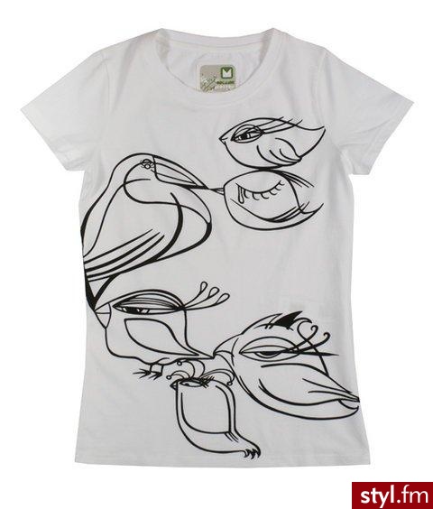 T-shirt kupisz w sklepie Cropp. Kosztuje 34 zł - Pozostałe Ciuchy Moda