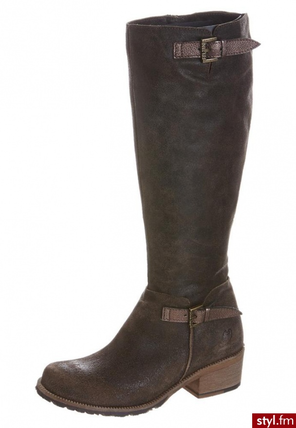 Felmini ERIC Kozaki brązowy (8055) - Kozaki Buty Moda