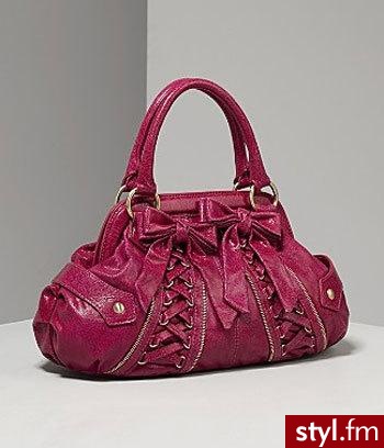 Piękna skórzana torba z dwiema kokardami od Isabelli Fiore. Do kupienia za 550 dolarów! - Pozostałe Torebki Moda