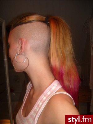 Punk Rock Alternatywne Średnie Fryzury