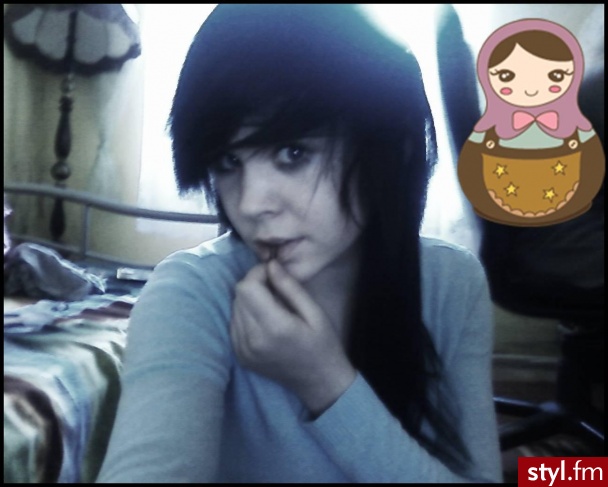 EMO Alternatywne Średnie Fryzury