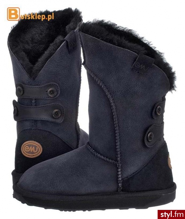 EMU Australia buty Alba Black (W10088) - Emu Buty Moda
