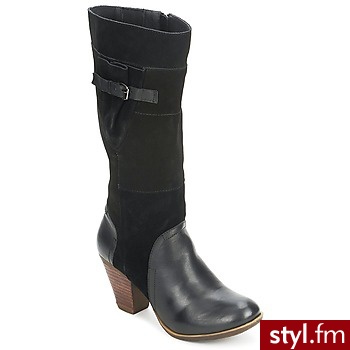 Xti BUTY HERNAN Black - Kozaki Buty Moda