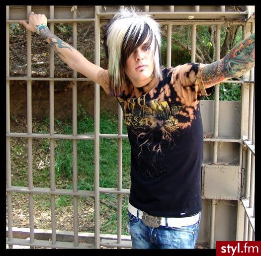 EMO Alternatywne Średnie Fryzury