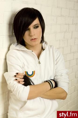 EMO Alternatywne Średnie Fryzury