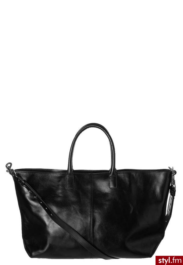 Liebeskind L.A. Glossy Torba Na Zakupy Czarny - Torebki na co dzień Torebki Moda