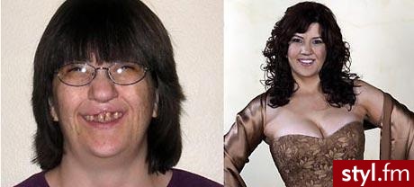 magiczna przemiana. oto kobiety które wystąpiły w popularnym show extreme makeover- niestety polka wersja nie zyskała uznania wśród widzów - Średnie Fryzury