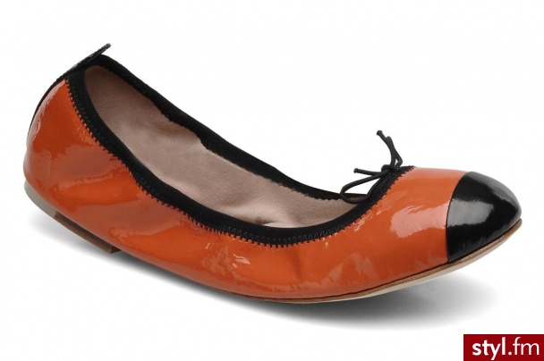 Bloch BALERINKI LUXURY BALLET FLAT BY (Pomarańczowy) - Balerinki Buty Moda