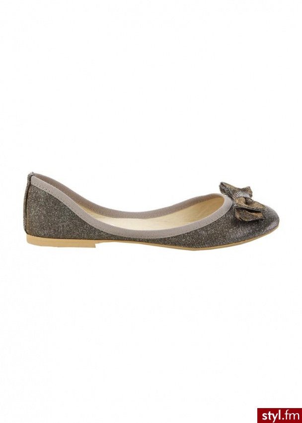 VENEzIA Baleriny sofia brokatowe brokat - Balerinki Buty Moda