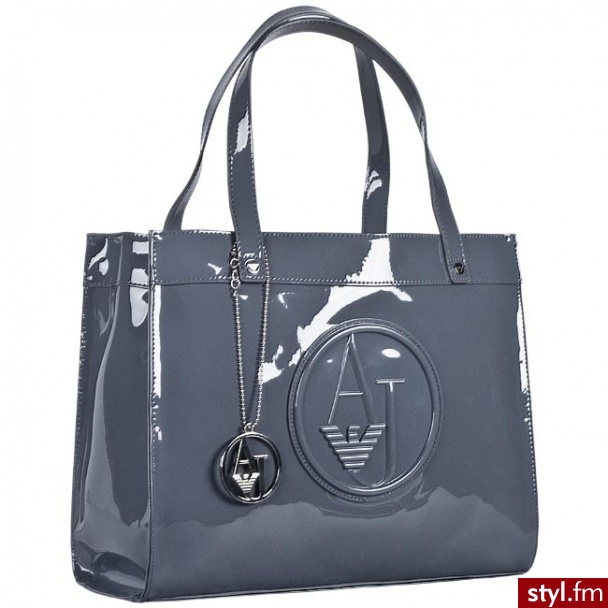 Armani Jeans TOREBKA GRIGIO INTENSO 05232 K2 NIEBIESKI (K2) - Torebki na co dzień Torebki Moda