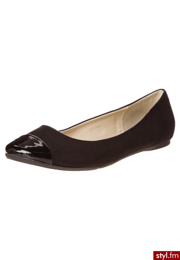 Sugarfree Shoes FIONA Baleriny czarny SF-13-03-14 - Balerinki Buty Moda