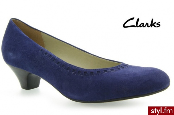 Clarks CZÓŁENKA ALEGRA ACE MIDNIGHT SUEDE - Czółenka Buty Moda