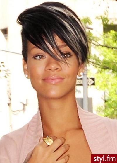 Rihanna :) - Krótkie Fryzury