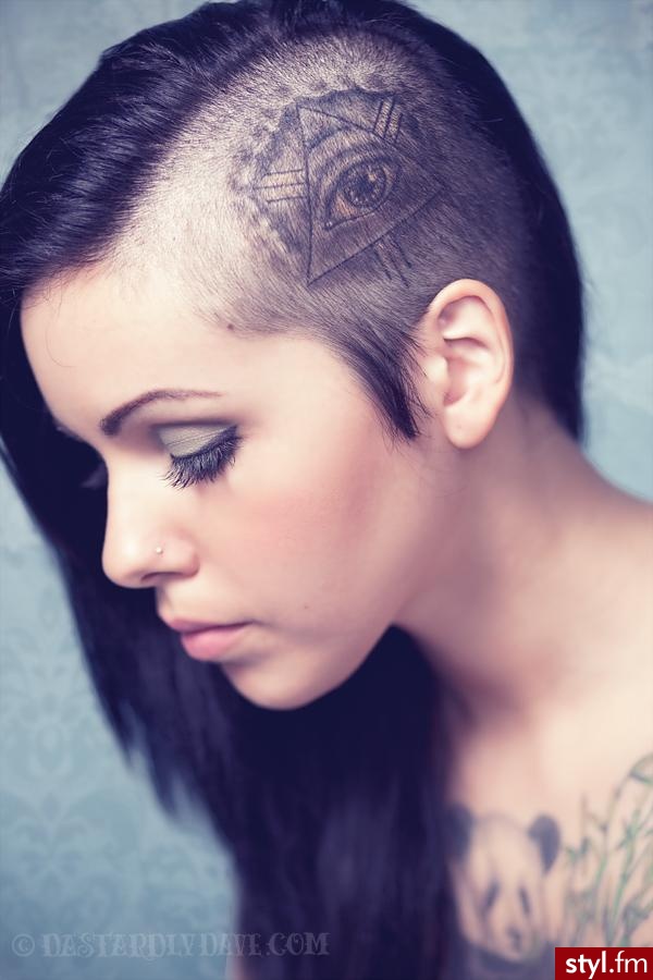 Punk Rock Alternatywne Średnie Fryzury